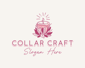 Candle Light Floral logo design