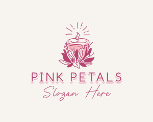 Candle Light Floral logo design