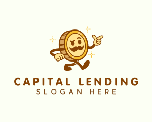 Lending - Money Coin Currency logo design