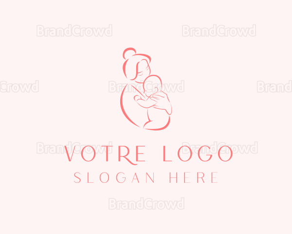 Mom Baby Care Logo