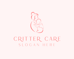 Mom Baby Care logo design