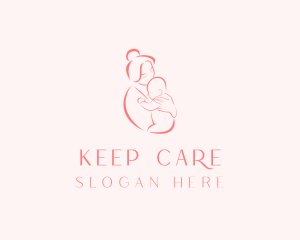 Mom Baby Care logo design