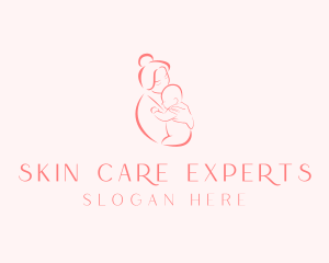 Mom Baby Care logo design