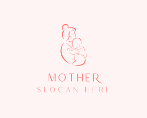 Mom Baby Care logo design
