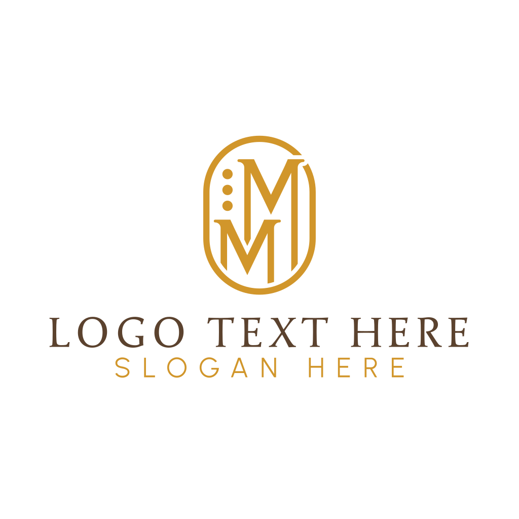 Elegant Creative Company Letter MM