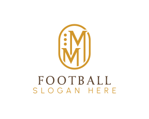 Media - Elegant Creative Company Letter MM logo design