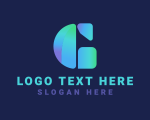 Coding - Gradient Tech Letter G logo design