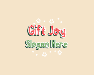 Christmas Sweet Confectionery logo design