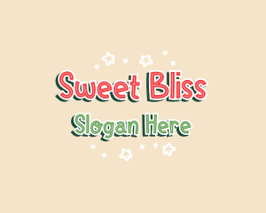 Christmas Sweet Confectionery logo design