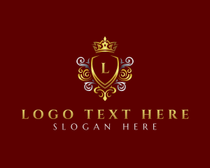 Noble - Luxury Crown Ornament logo design