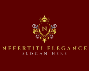 Luxury Crown Ornament logo design