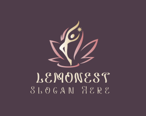 Treatment - Human Lotus Flower logo design
