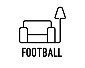 Minimalist Furniture Outline logo design