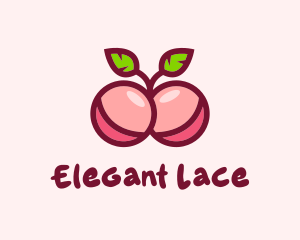 Lace - Cherry Sensual Brassiere logo design