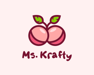 Erotic - Cherry Sensual Brassiere logo design