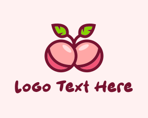 Dating Site - Cherry Sensual Brassiere logo design