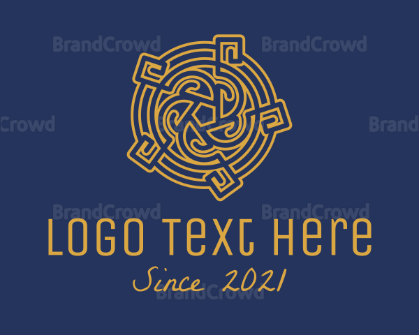 Medieval Celtic Knot Logo