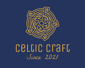 Gaelic - Medieval Celtic Knot logo design