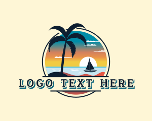 Horizon - Beach Resort Sailing logo design