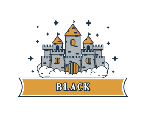 Building - Medieval Castle Park logo design