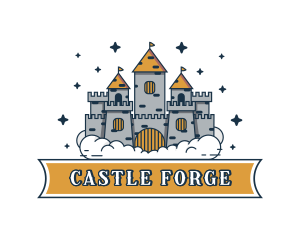 Medieval Castle Park logo design