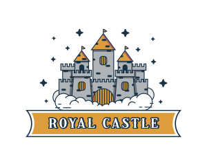 Castle - Medieval Castle Park logo design
