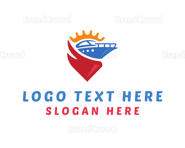 Luxury Boat King Logo