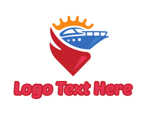 Oceanic - Luxury Boat King logo design