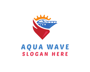 Oceanic - Luxury Boat King logo design