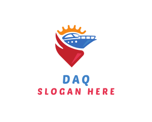 Speedboat - Luxury Boat King logo design