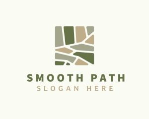 Paving - Tile Brick Paving logo design