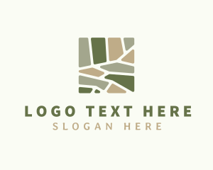 Tile Brick Paving Logo