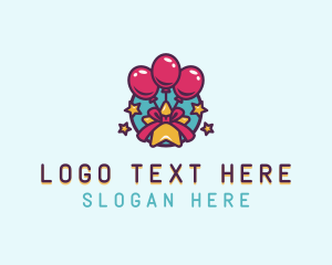 Balloon - Star Balloon Party logo design