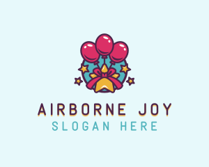 Balloon - Star Balloon Party logo design