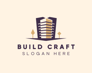 Residential Building Property logo design