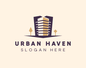 Residential Building Property logo design