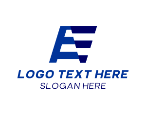 Expert - Media Telecom Letter E logo design