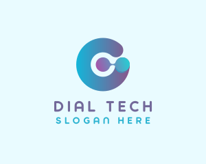 Dial - Studio Brand Letter G logo design