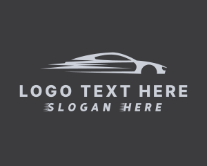 Racing Sports Car Logo