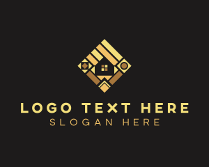Tiling - House Floor TIle logo design