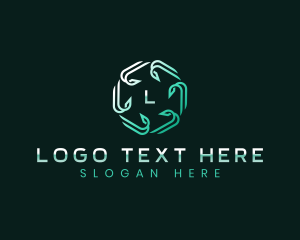 Luxury - Premium Eco Leaf logo design