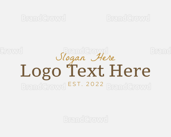 Elegant Deluxe Business Logo