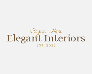 Elegant Deluxe Business logo design