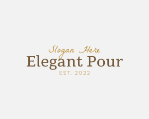 Elegant Deluxe Business logo design