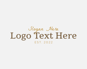 Advertising - Elegant Deluxe Business logo design