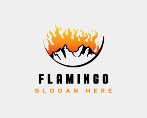 Burning Mountain Hiking Logo