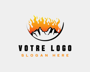 Burning Mountain Hiking Logo