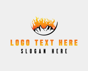 Burning Mountain Hiking Logo