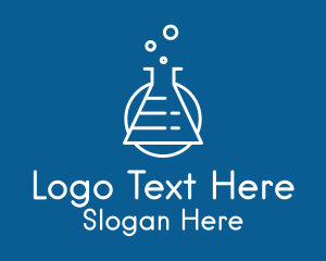 Testing - Chemical Flask Laboratory logo design