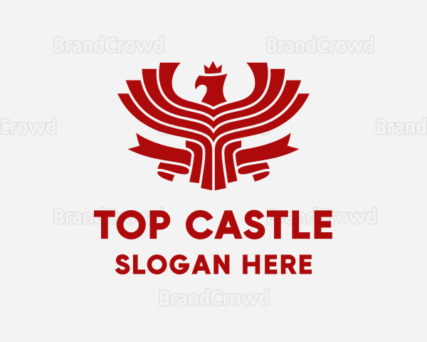 Red Crown Eagle Logo